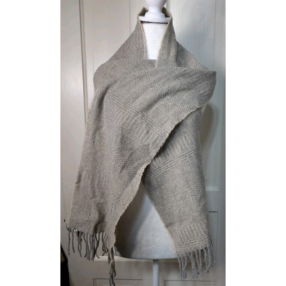 IL Moro Firenze Wool Cashmere Scarf Italy Woven Luxurious (837)